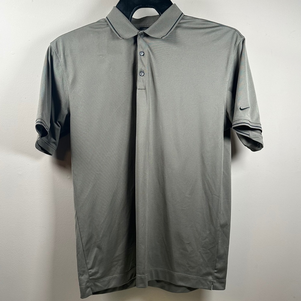 Nike Golf‎ Dri-FIT Polo Shirt Mens XL Extra Large Gray Performance